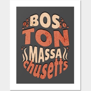 Boston Massachusetts Posters and Art